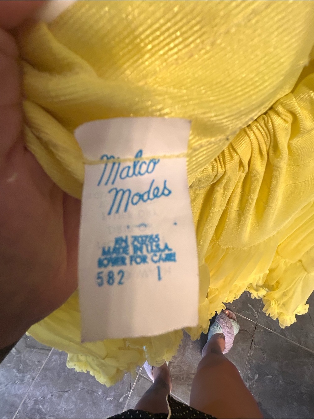 Vibrant Yellow crinoline Skirt - Flouncy Tiered Tulle - Picture 2 of 2